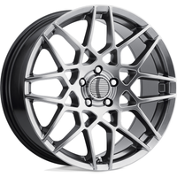 Performance Replicas PR178 Hyper Silver 18x10 Rims 5x114.3 Bolt Pattern — Wheels & Rims