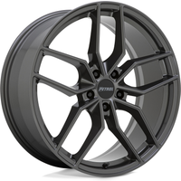 Roues Petrol P5C Gunmetal 17x8 - Motif de boulons 5x105, déport 40