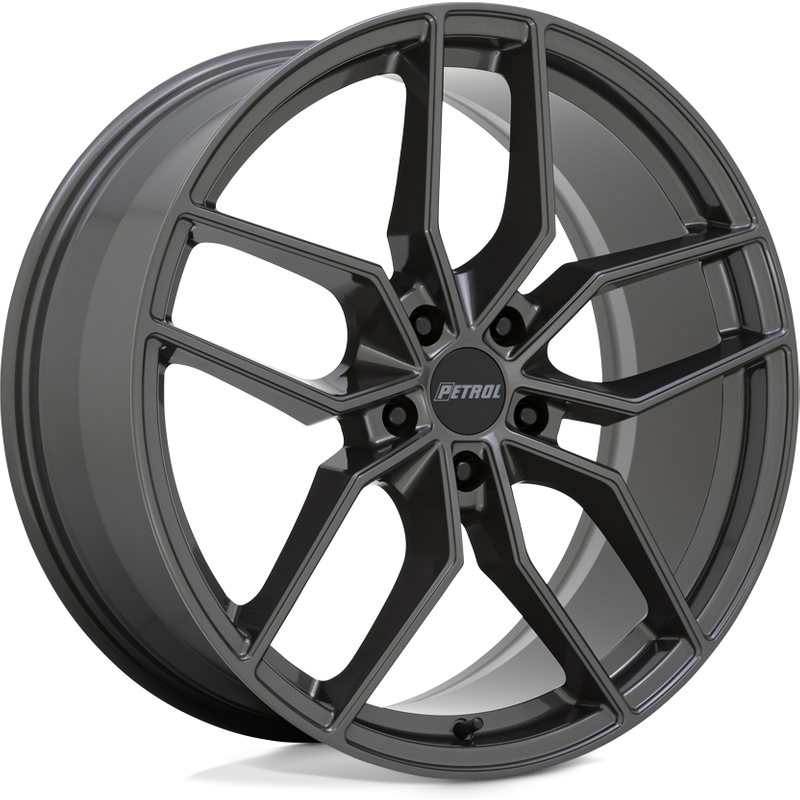 Petrol P5C Gunmetal 17x8 Wheels - 5x105 Bolt Pattern, 40 Offset — Wheels & Rims