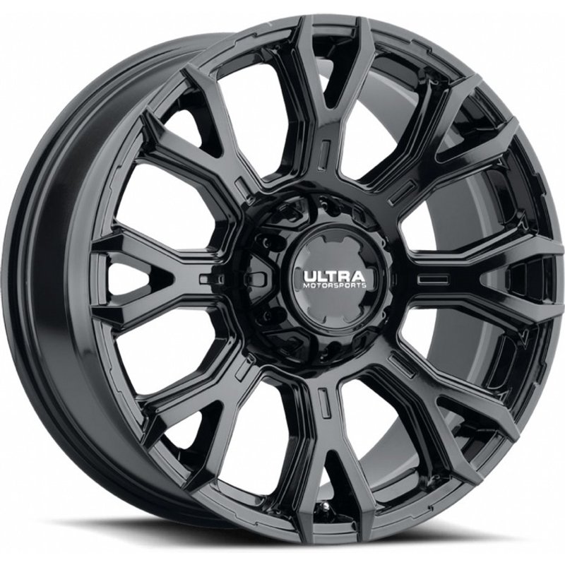 Ultra Wheel 123BK Scorpion Black 17x9 8x165.1 Rims — Wheels & Rims
