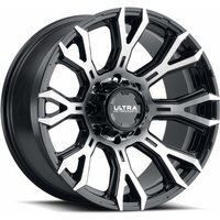 Ultra 123U Scorpion Noir Usiné 17x9 Jantes 8x165.1