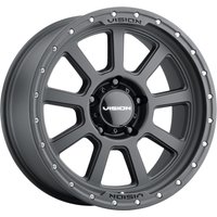 Roues Vision Off Road 350 Ojos Satin Black - 17x9 - 5x150 - 12 Offset