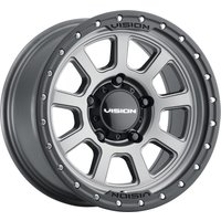 Roues Vision Off Road 350 Ojos Gray - 20x9 - 6x139.7