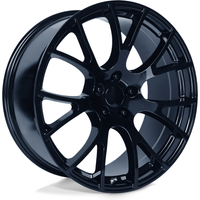 Roues Performance Replicas PR161 Noir Brillant - 22x11 - 5x115 — Roues et jantes