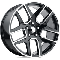 Roues Performance Replicas PR192 Noir Brillant Usiné - 22x10