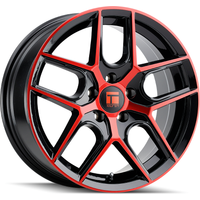 Touren 3279 TR79 Gloss Black Red Machined Wheels - 20x9, 5x120 — Wheels & Rims