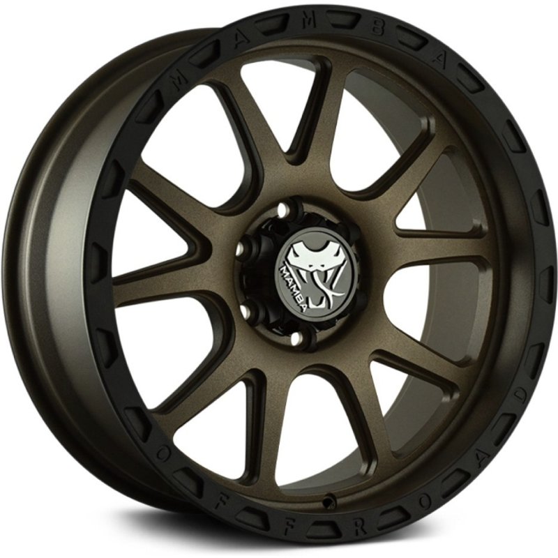 Mamba 599BZ M27 Matte Bronze Wheels - 17x9 - 5x127 Bolt Pattern — Wheels & Rims