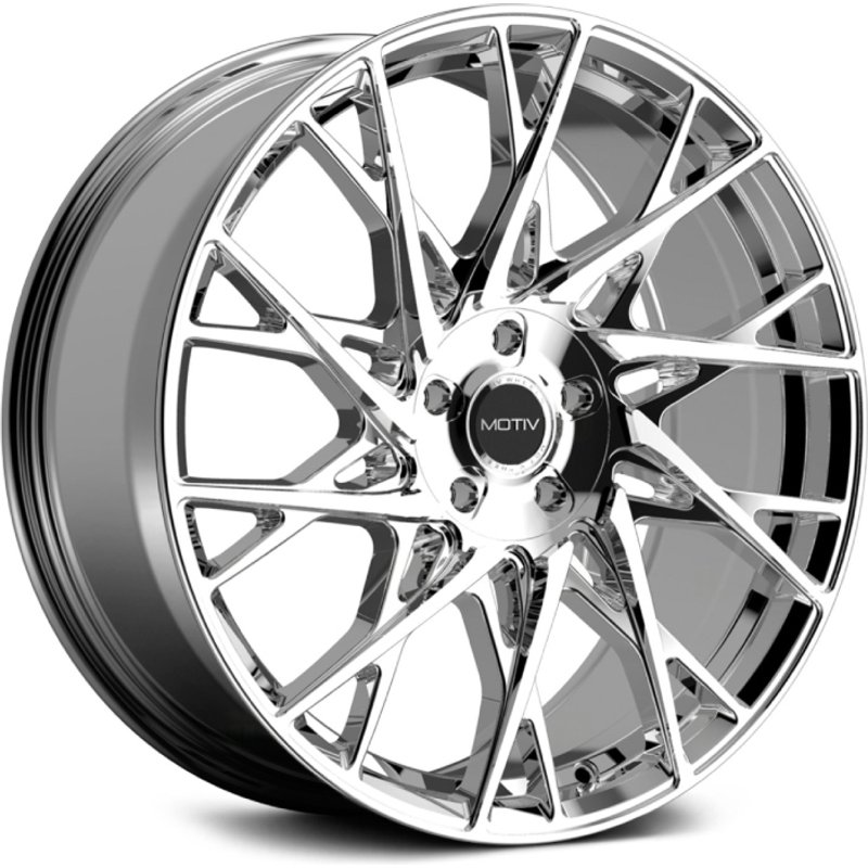 Motiv 430C Maestro Chrome Wheels - 17x7.5 - 5x114.3 Bolt Pattern — Wheels & Rims
