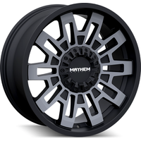 Roues Mayhem 8113 Cortex Noir Mat - 20x10 - 6x135 -19 Offset