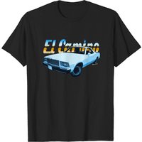T-shirt pour hommes 1978 El Camino en noir — T-shirts pour hommes