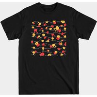 Piku et Niku - T-shirt Pikuniku pour hommes en noir — T-shirts pour hommes
