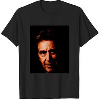 T-shirt pour hommes Al Pacino en noir — T-shirts pour hommes