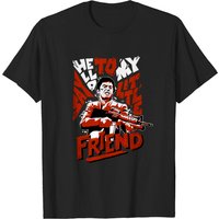 T-shirt Say Hello To My Little Friend Citations Scarface pour hommes — T-shirts pour hommes