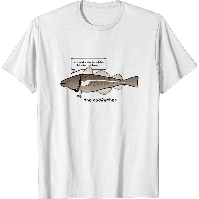 The Codfather - Godfather T-shirt pour hommes — T-shirts pour hommes