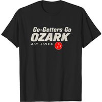T-shirt noir pour hommes Ozark Airlines — T-shirts pour hommes