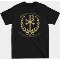 Chi Rho La Mort N'est Que Le Début T-shirt Pour Hommes — T-shirts pour hommes
