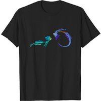 Luca And Alberto - T-shirt pour hommes Luca en noir