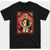 T-shirt Noir pour Hommes Lucha Libre