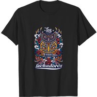 T-shirt noir pour hommes Luchador — T-shirts pour hommes