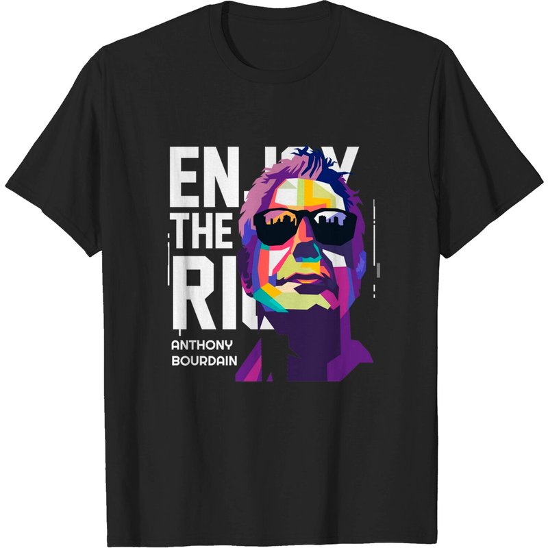 Bourdain Pop Art Anthony Bourdain Men's T-Shirt — Mens T Shirts