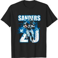 T-shirt pour hommes Barry Sanders en noir