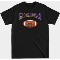 Michigan Football Men's T-Shirt - Black — Mens T Shirts