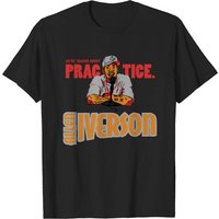 Allen Iverson Practice Men's T-Shirt — Mens T Shirts