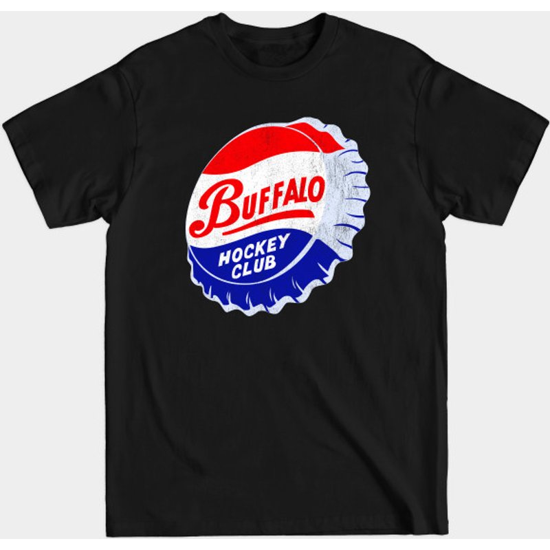 T-shirt pour hommes Defunct Buffalo Bison Hockey Club New York — T-shirts pour hommes