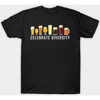 T-shirt Célébrer la diversité - Cadeau de bière pour hommes — T-shirts pour hommes