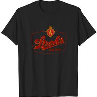 T-shirt pour hommes Strohs Beer - Noir