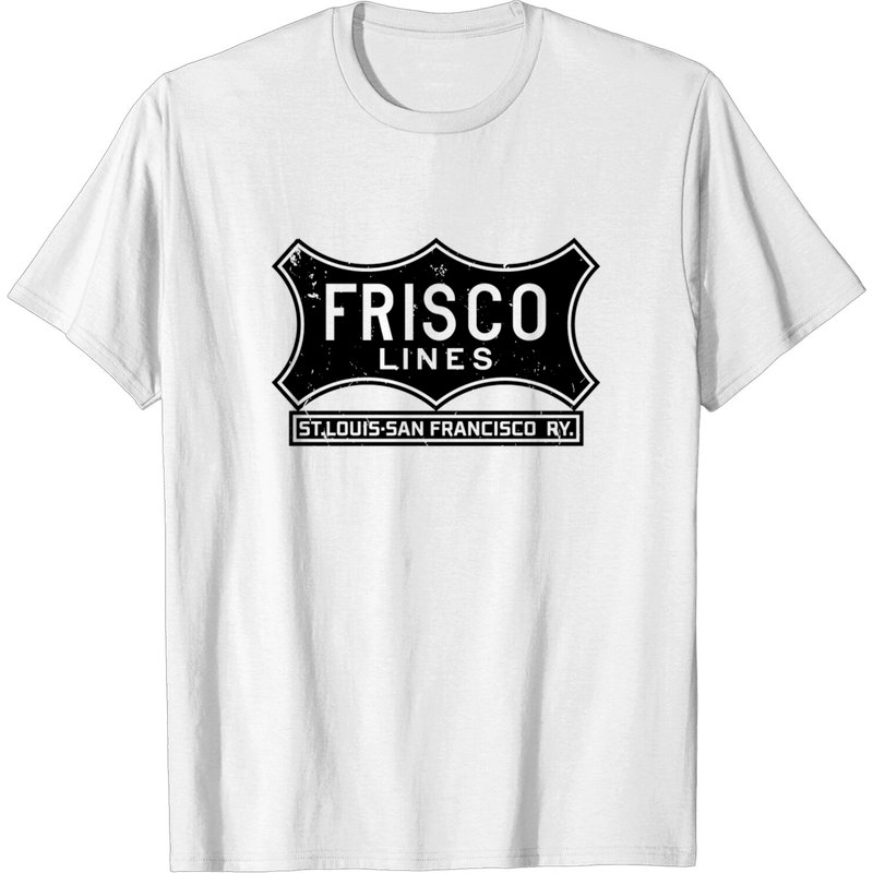 T-shirt Frisco Lines Railroad pour hommes — T-shirts pour hommes