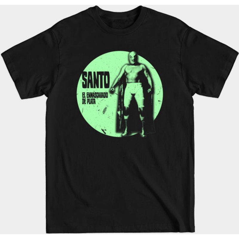 Santo Men's Black T-Shirt — Mens T Shirts