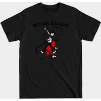T-shirt pour hommes Portland Buckaroos style vintage usé — T-shirts pour hommes