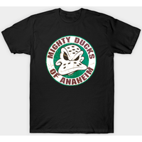 T-shirt pour hommes Mighty Ducks Vintage en noir