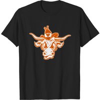 T-shirt Vintage Longhorn Mascot Texas pour hommes — T-shirts pour hommes
