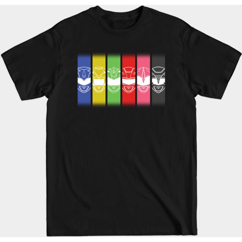 Rangers - T-shirt Power Rangers pour hommes — T-shirts pour hommes