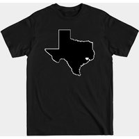 T-shirt pour hommes Houston Love 3 - Houston en noir — T-shirts pour hommes