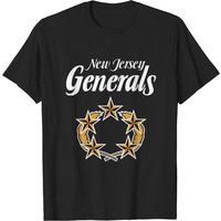 T-shirt pour hommes New Jersey Generals en noir — T-shirts pour hommes
