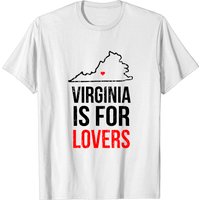 T-shirt pour hommes Virginia Is For Lovers en royal