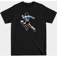 T-shirt pour hommes Maradona D10S - Noir