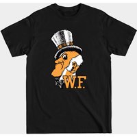Vintage 60s Demon Deacon Mascot T-Shirt for Men — Mens T Shirts