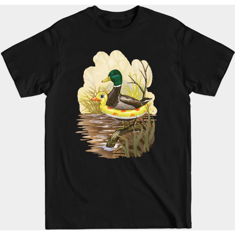 Duck In Training - Ducks T-Shirt for Men — Mens T Shirts