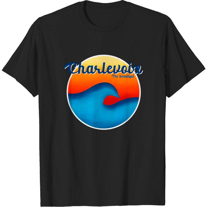 T-shirt pour hommes Charlevoix The Beautiful - Charlevoix Michigan — T-shirts pour hommes