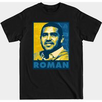 T-shirt pour hommes Roman Boca - Riquelme en noir — T-shirts pour hommes