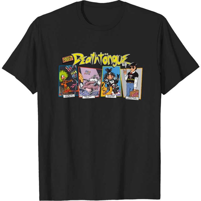 Death Tongue Men's T-Shirt in Black — Mens T Shirts