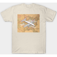 Lockheed Constellation Men's T-Shirt in Black — Mens T Shirts