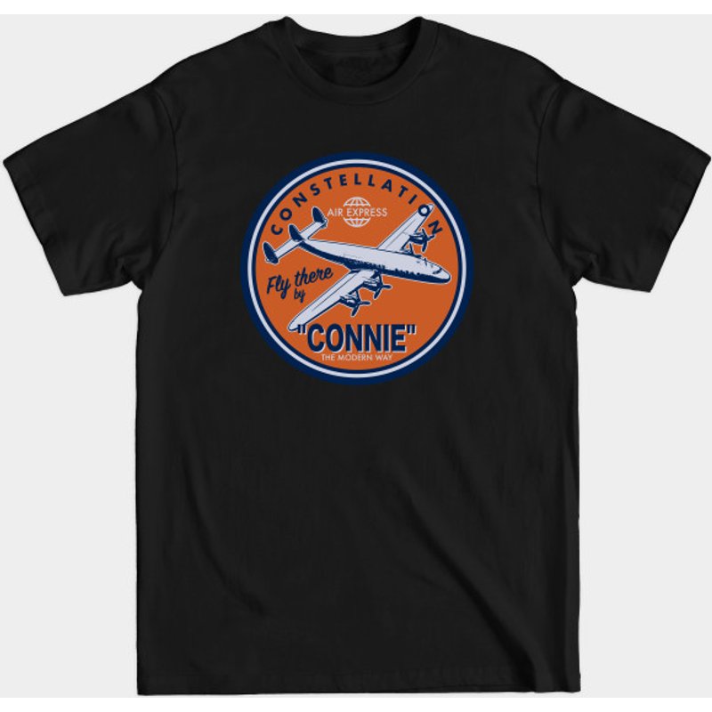 Vintage Constellation Airliner Men's T-Shirt — Mens T Shirts