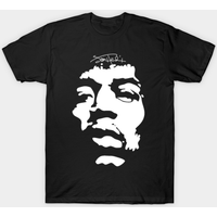 T-shirt Silhouette de Jimi Hendrix pour hommes — T-shirts pour hommes
