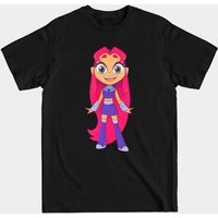 T-shirt pour hommes Starfire Fanart - Noir — T-shirts pour hommes