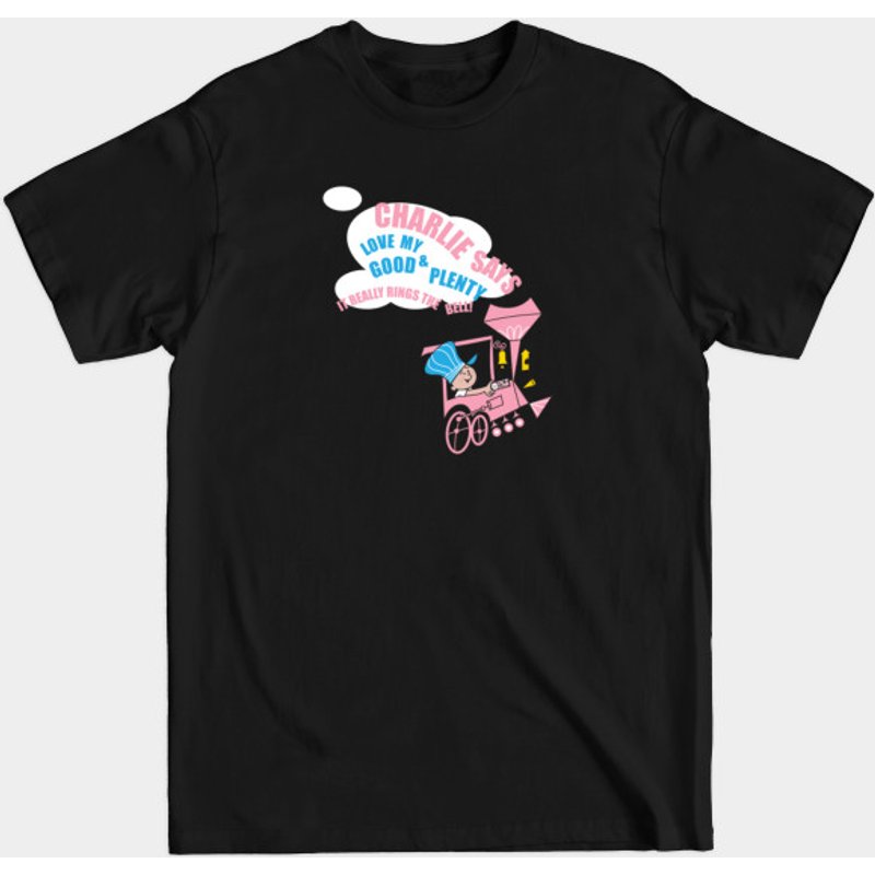 T-shirt Choo Choo Charlie! Candy pour hommes en noir — T-shirts pour hommes